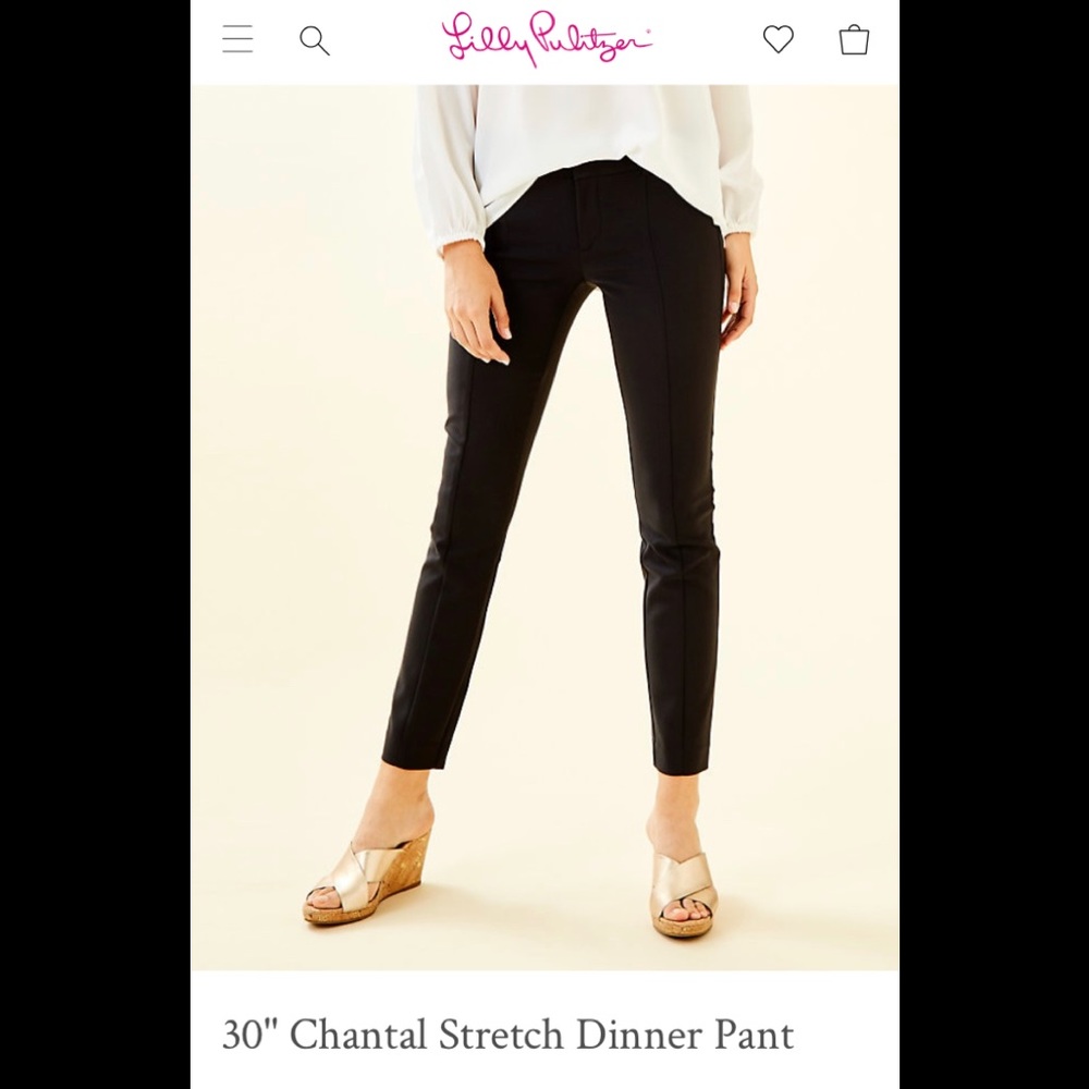 Lily Pulitzer Chantal  Stretch Dinner pants